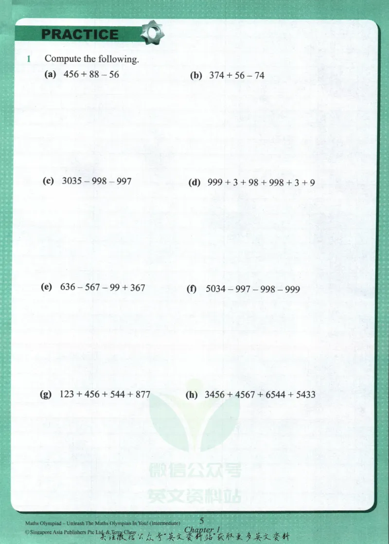 《4-5年级(10-12岁)_小初高学习资料合集（每天更新）_国外原版英文教辅汇总_新加坡SAP系列_新加坡SAPMathsOlypmiad奥数教材》第10页预览