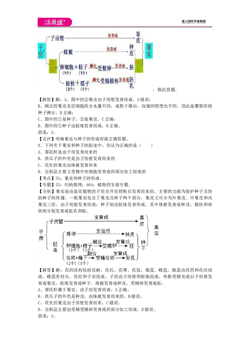 《第一章章末试卷3_初中全科目同步习题+精品试卷（7-9年级）(1)_25秋初中生物《同步习题+精品试卷》_初中生物试卷（济南版）_同步试卷资源包（8A）_八上章末试卷》第4页预览