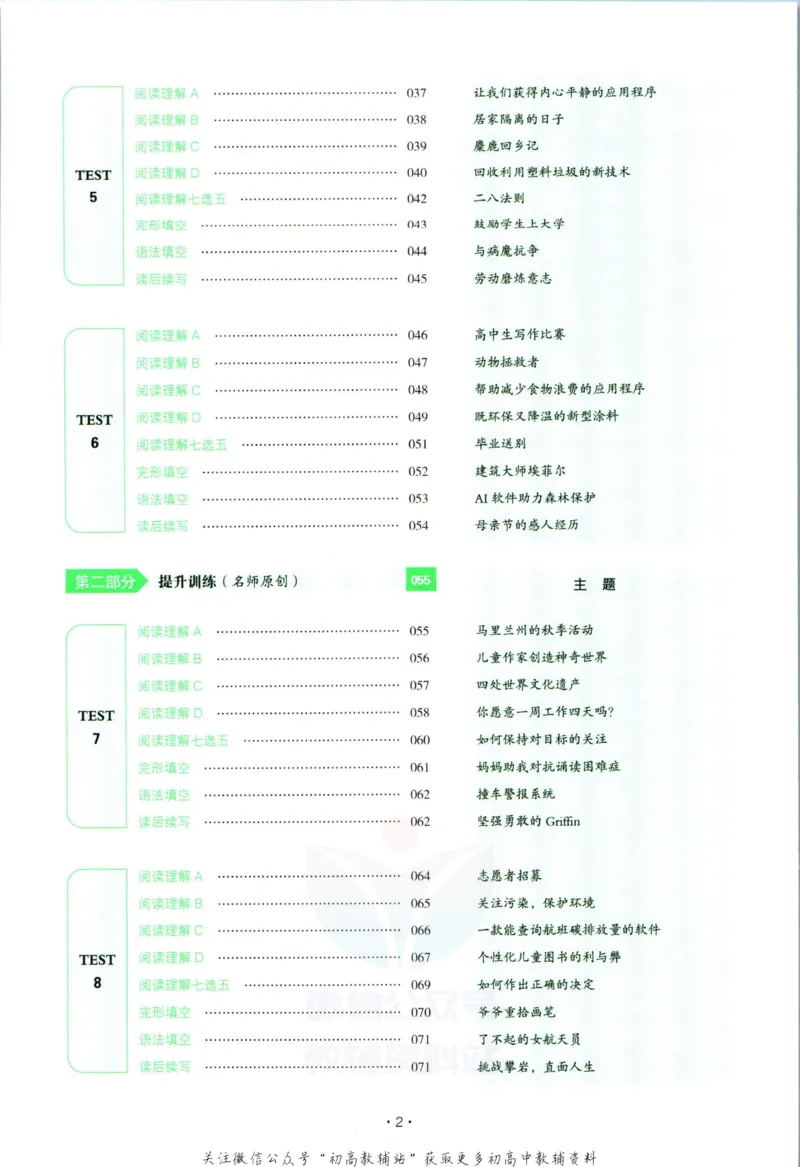 《一本英语5合1必刷题200篇高考_小初高学习资料合集（每天更新）_一本高中英语五合一必刷题200篇(1)》第6页预览