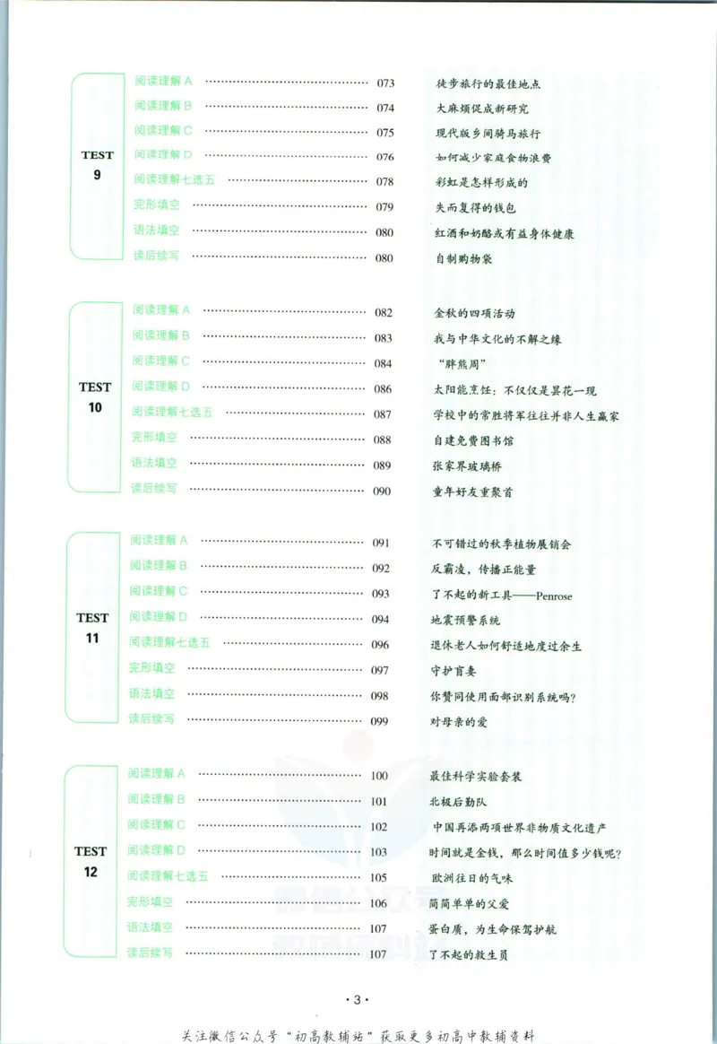 《一本英语5合1必刷题200篇高考_小初高学习资料合集（每天更新）_一本高中英语五合一必刷题200篇(1)》第7页预览