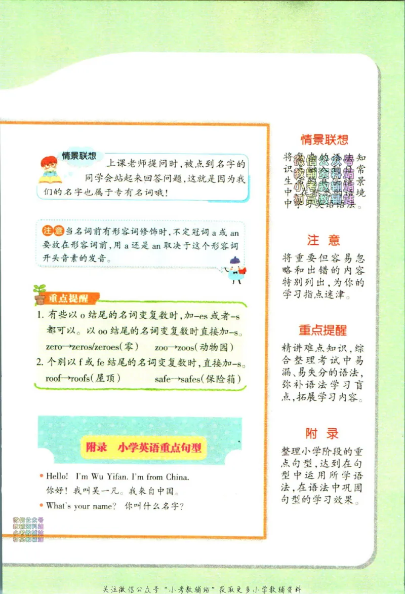 《PASS绿卡图书小学英语语法_小初高学习资料合集（每天更新）_PASS绿卡图书小学英语语法》第3页预览