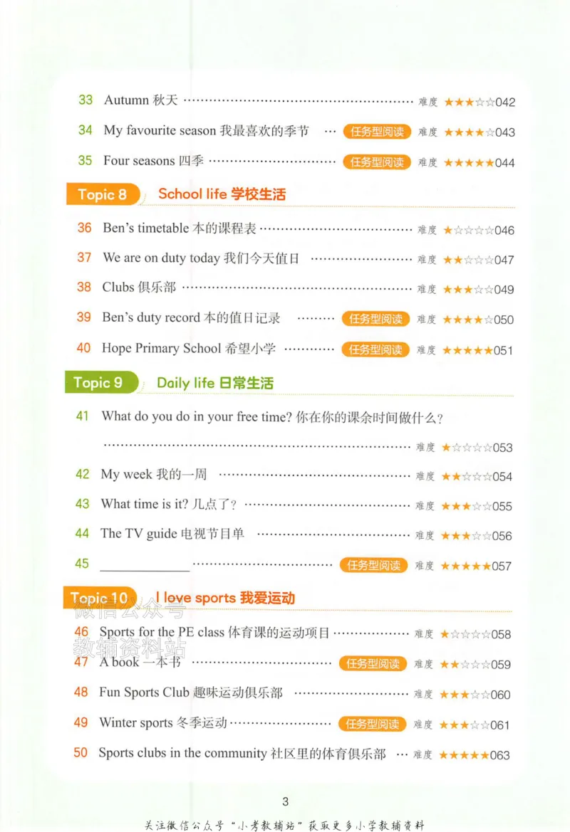 《一本小学英语阅读训练100篇四年级_小初高学习资料合集（每天更新）_一本小学英语阅读训练100篇（2026版第9次修订）》第7页预览
