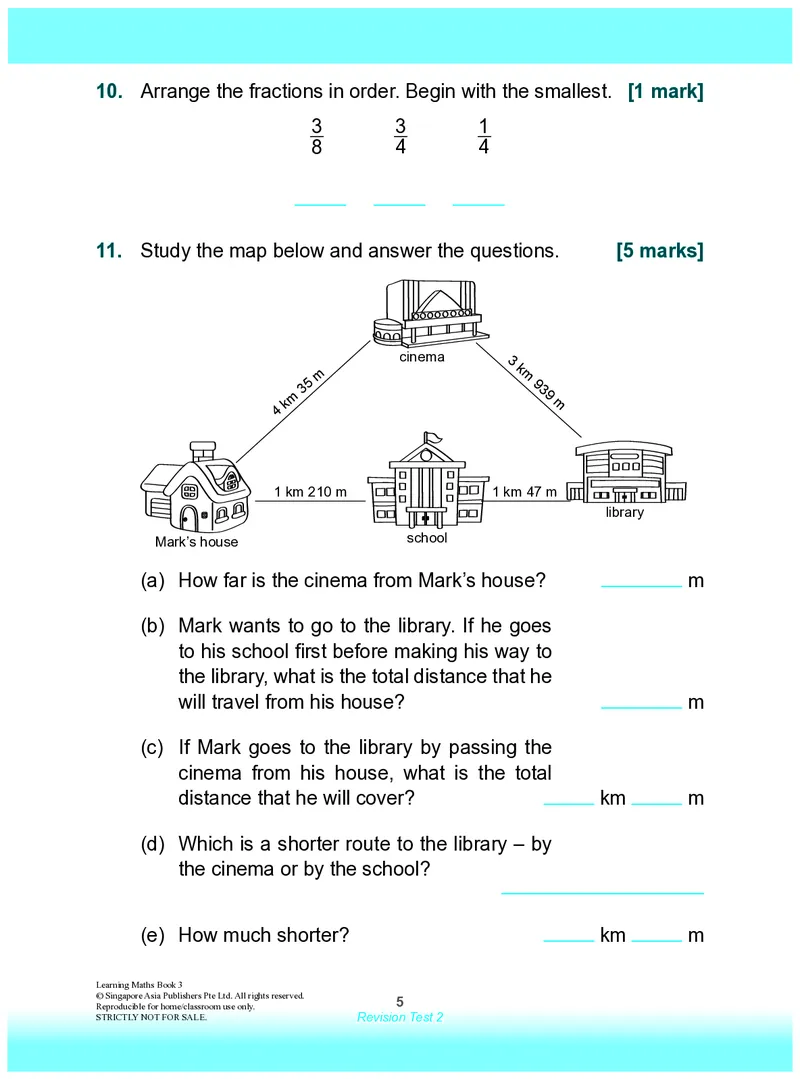 《RevisionTest2_8_小初高学习资料合集（每天更新）_国外原版英文教辅汇总_新加坡SAP系列_新加坡SAPLearningMathematics数学教材_新加坡SAPLearningMathematics练习册Level1-3_LearningmathematicsLevel3》第5页预览
