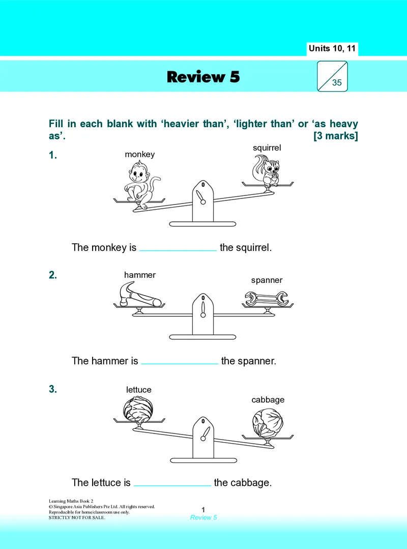 《Review5forU10_11_小初高学习资料合集（每天更新）_国外原版英文教辅汇总_新加坡SAP系列_新加坡SAPLearningMathematics数学教材_新加坡SAPLearningMathematics练习册Level1-3_LearningmathematicsLevel2》第1页预览