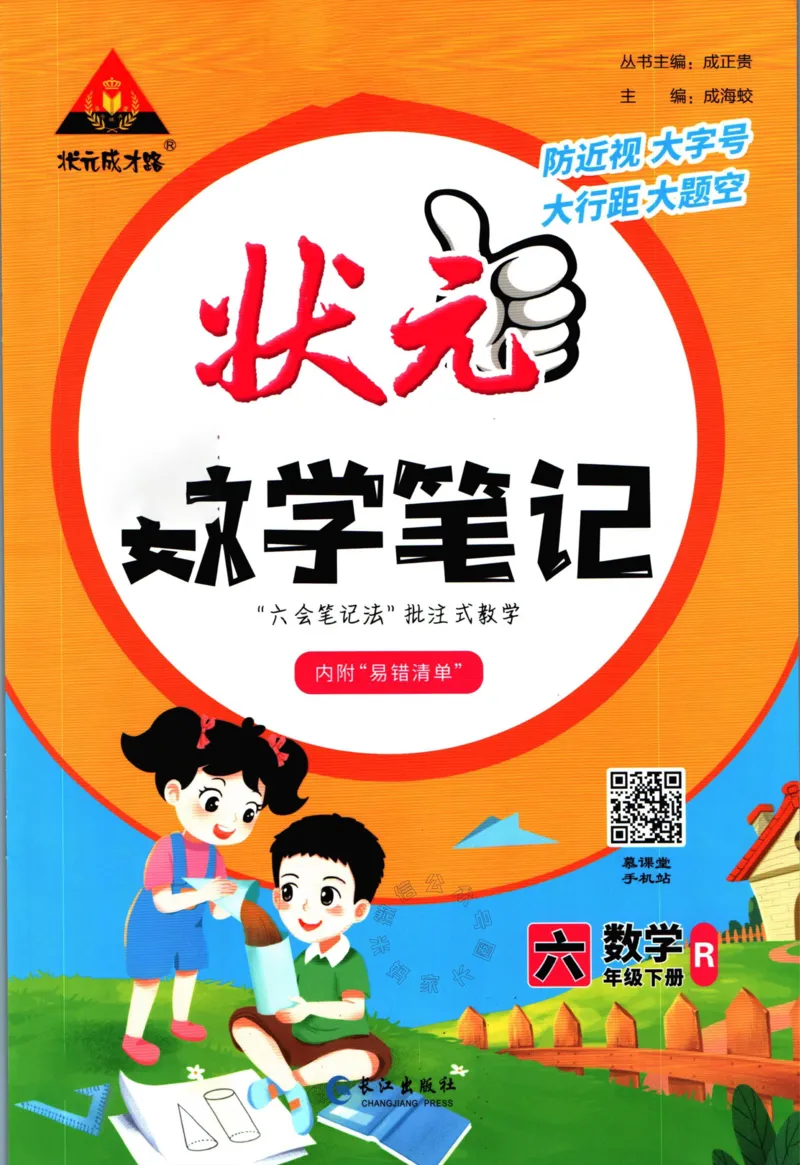 《005.人教版数学状元笔记六年级下册_小学1-6年级全科全套_1-6年级全科下册_六年级_其他补充资料_数学人教版资料》第1页预览