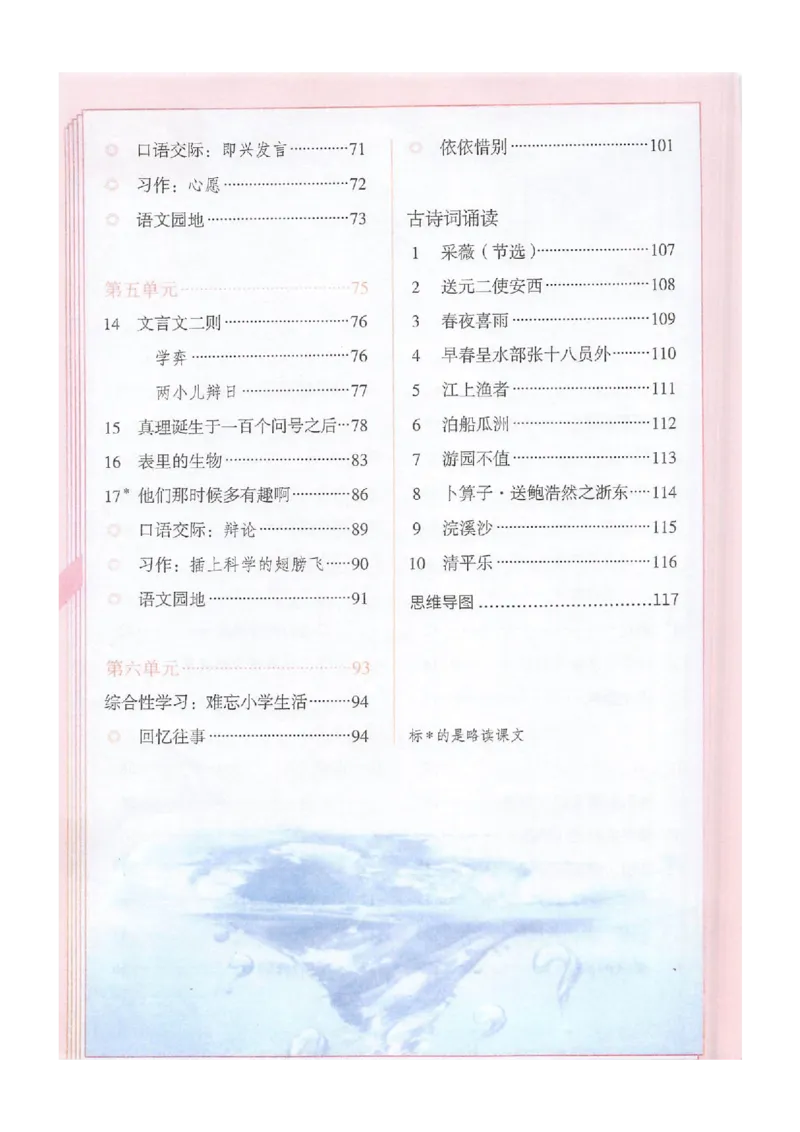 《课堂笔记部编版语文六年级下册课堂笔记（无水印）_小学1-6年级全科全套_1-6年级全科下册_六年级_语文_语文六下预习资料》第3页预览