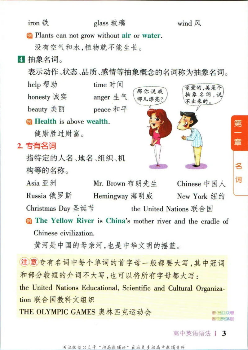 《高中英语语法全彩漫画版_小初高学习资料合集（每天更新）_PASS绿卡图书《高中英语语法全彩漫画版》》第10页预览