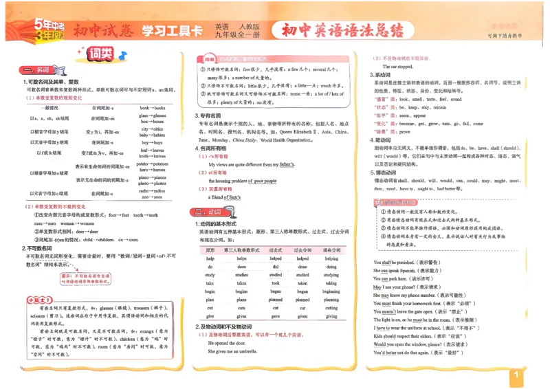 《主书_1062027《曲一线•5年中考3年模拟初中试卷》（7-9年级上）_2027《曲一线•5年中考3年模拟初中试卷》（9年级全一册）（英语）（人教版）》第2页预览