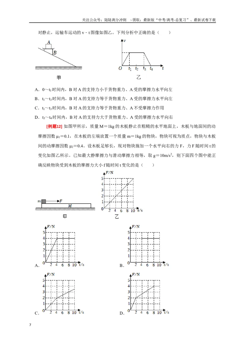 《专题02相互作用（原卷版）_04-物理-高考总复习_专项复习_2024年_2024高考物理三轮冲刺复习热点知识讲练题型归纳练_资料》第7页预览