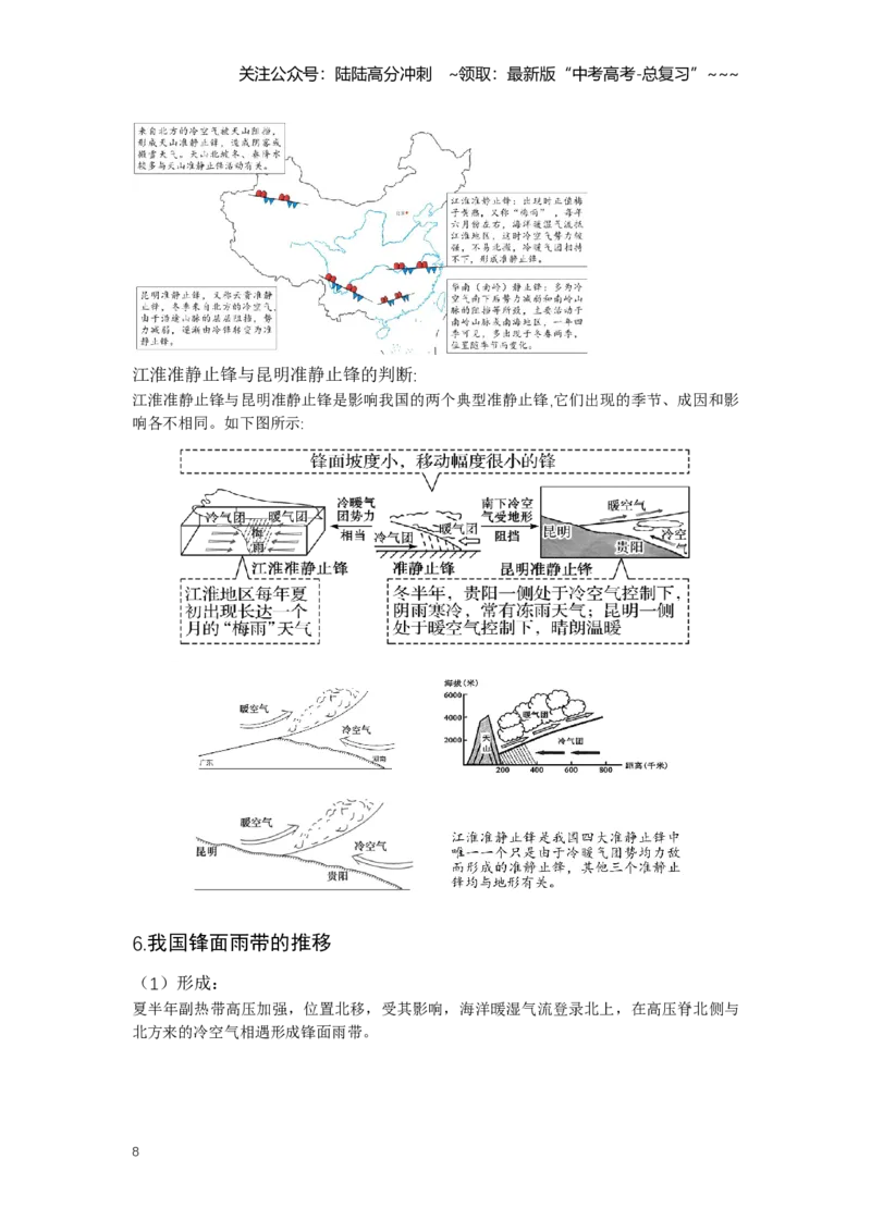 《12.高考地理一轮专题复习——常见的天气系统与气象灾害_07-地理-高考总复习_一轮复习_2026年-地理高考一轮复习_2026年高考地理一轮专题复习专项训练-G351_资料》第8页预览