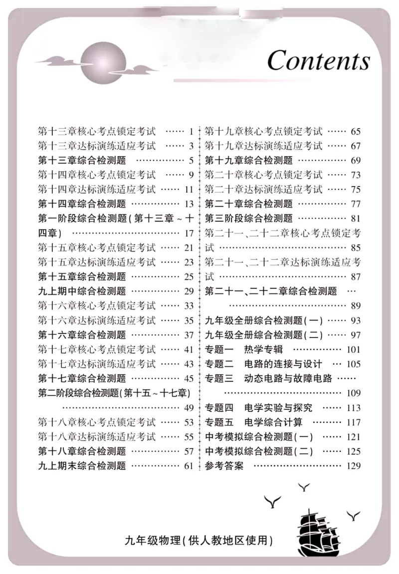 《金榜名卷九年级全册物理人教版_初中全科目同步习题+精品试卷（7-9年级）(1)_25秋初中物理《同步习题+精品试卷》_初中物理试卷人教版_《金榜名卷》》第2页预览