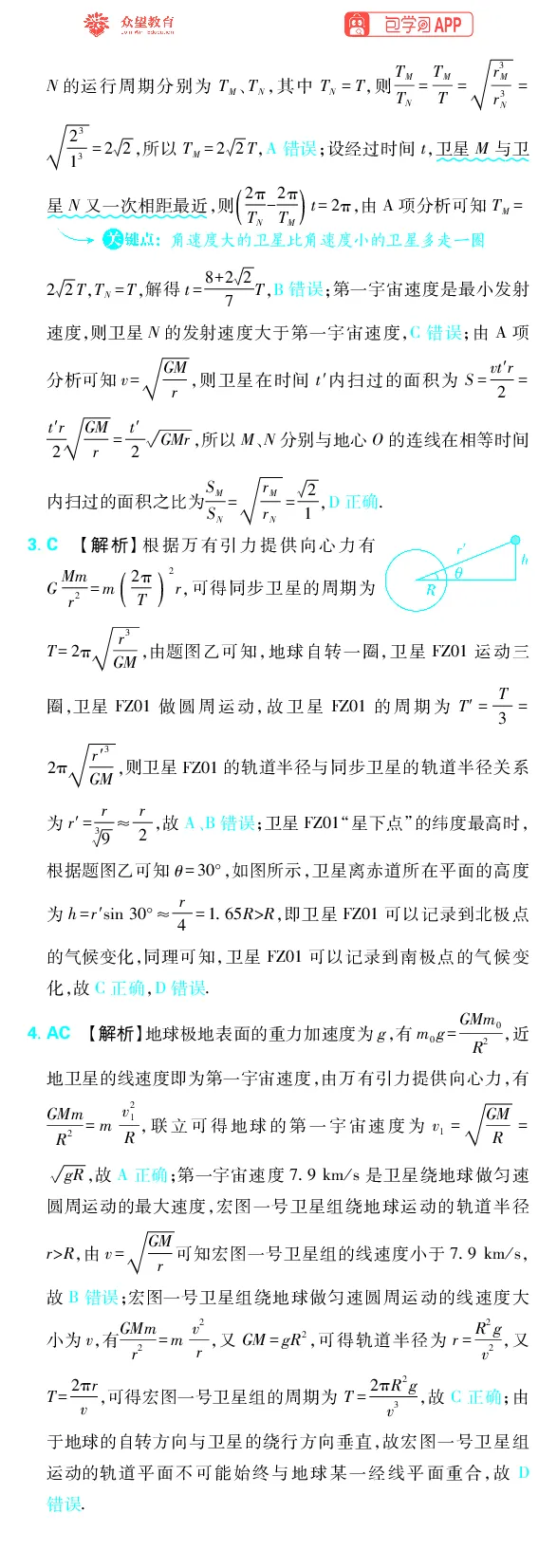 《专题5_小初高学习资料合集（每天更新）_2027版《高考上分攻略》数学+物理+生物+化学_2027版高中《必刷题》上分攻略（物理）_物理答案合集》第5页预览