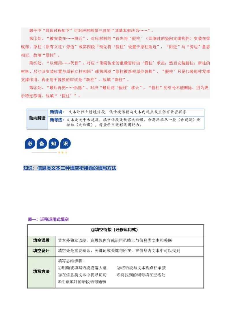 《专题03填空衔接题（复习讲义）（全国通用）（教师版）_二轮复习_2026年-语文二轮复习_2026年高考语文二轮复习课件+讲义+练习（新高考通用）-G92_2026版》第8页预览
