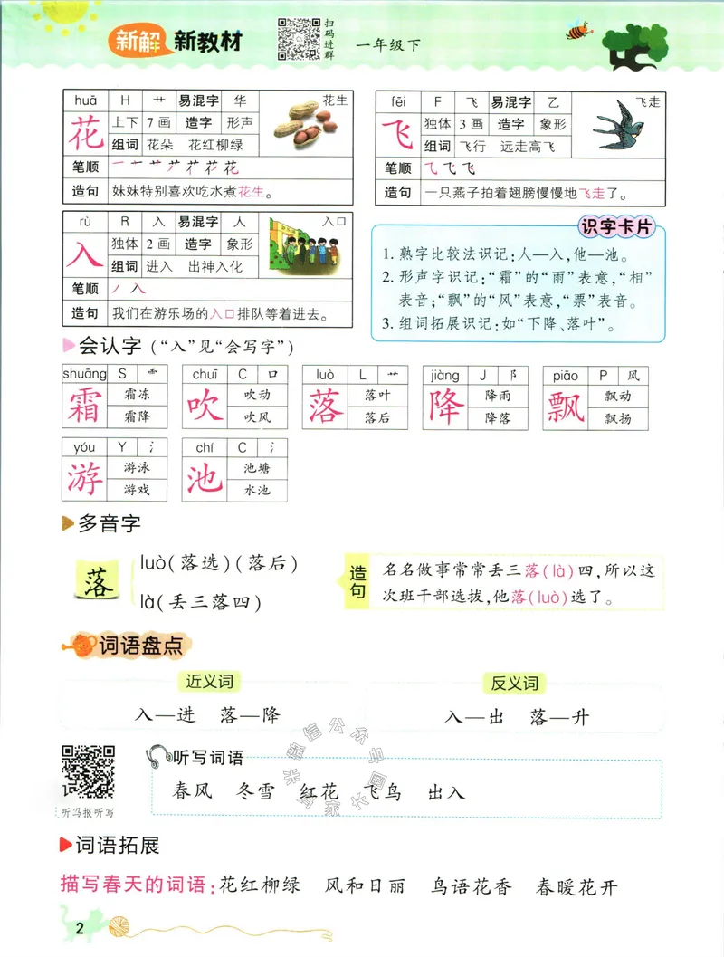 《013.名校课堂新解新教材一年级下册语文_小学1-6年级全科全套_1-6年级全科下册_一年级_其他补充资料_语文资料》第10页预览