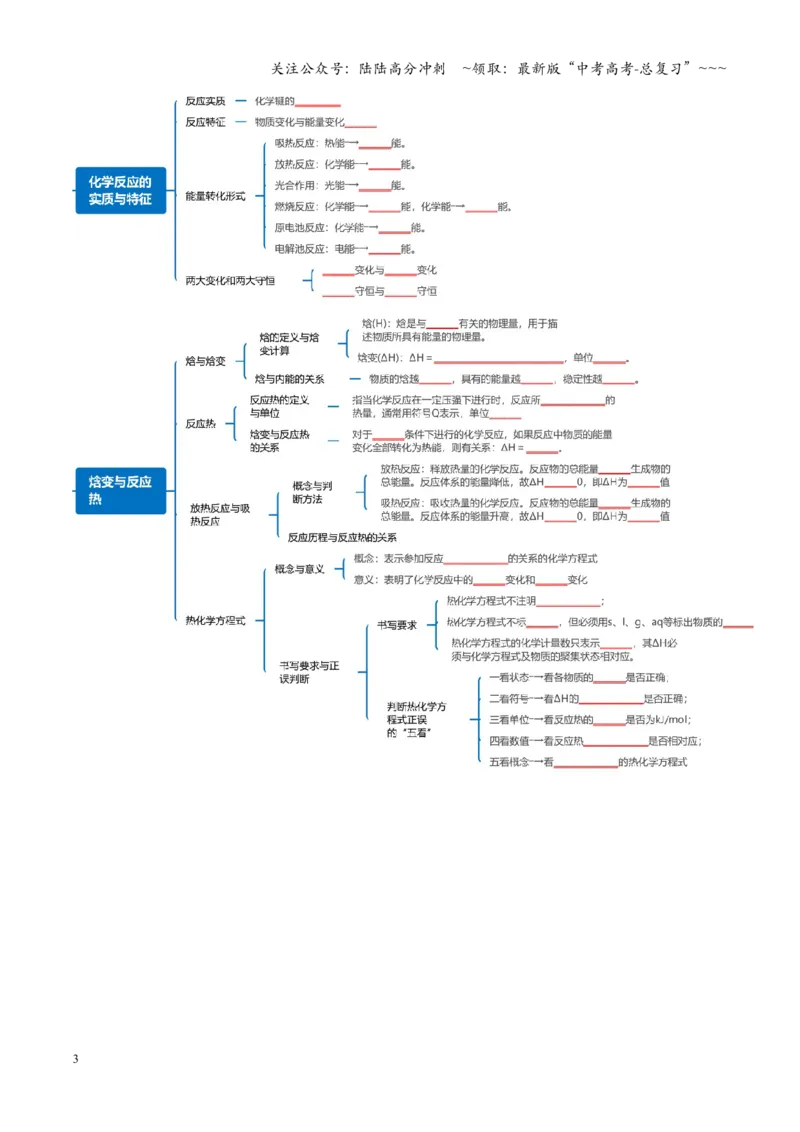 《第01讲化学反应的热效应（复习讲义）（全国通用）（学生版）_05-化学-高考总复习_一轮复习_2026年-化学高考一轮复习_2026年高考化学一轮复习讲义+练习+课件（新教材新高考）-G55_2026版》第3页预览