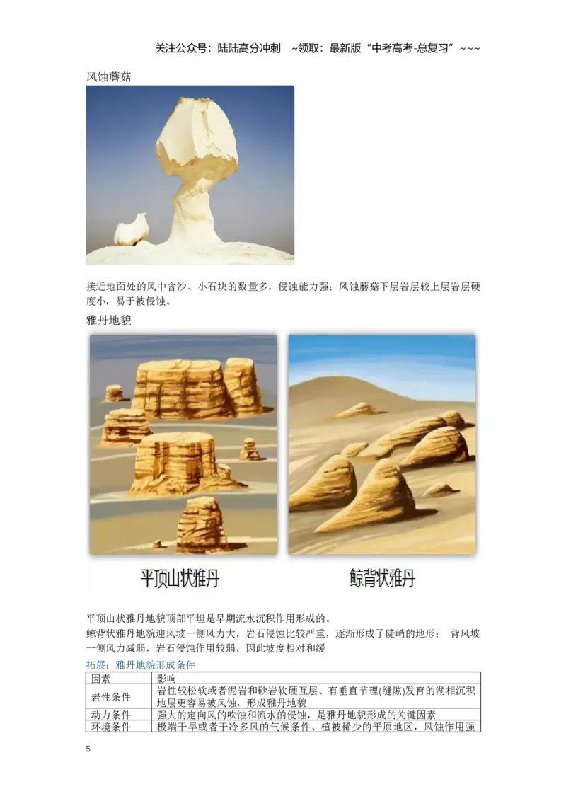 《22.高考地理一轮专题复习——常见的地貌类型_07-地理-高考总复习_一轮复习_2026年-地理高考一轮复习_2026年高考地理一轮专题复习专项训练-G351_资料》第5页预览