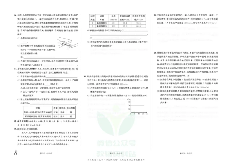 《金状元·提优好卷八年级上册物理人教版去答案版_初中全科目同步习题+精品试卷（7-9年级）(1)_25秋初中物理《同步习题+精品试卷》_初中物理试卷人教版_《提优好卷》》第9页预览