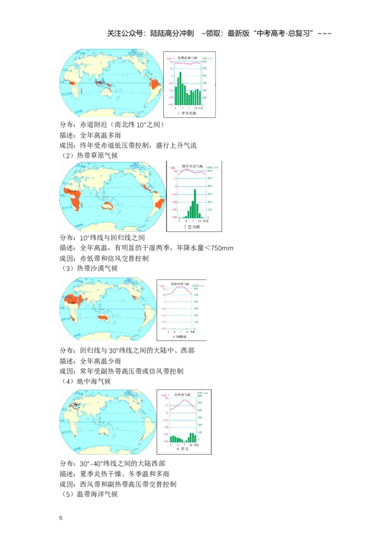《11.高考地理一轮专题复习——气候_07-地理-高考总复习_一轮复习_2026年-地理高考一轮复习_2026年高考地理一轮专题复习专项训练-G351_资料》第6页预览