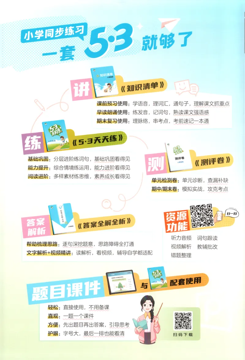 《主书_小初高学习资料合集（每天更新）_2026秋《53天天练》语文+数学+英语_2026秋《53天天练》英语人教PEP版_2026秋《53天天练》英语RJ3上》第2页预览