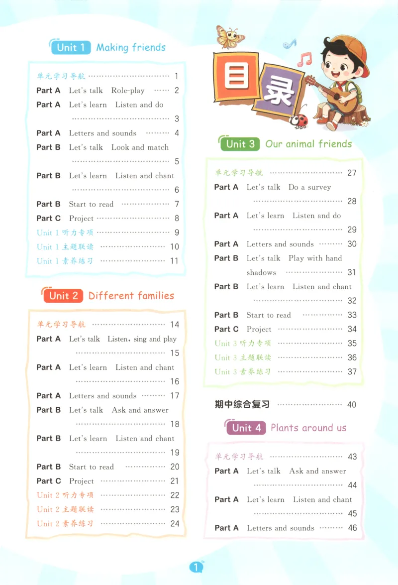 《主书_小初高学习资料合集（每天更新）_2026秋《53天天练》语文+数学+英语_2026秋《53天天练》英语人教PEP版_2026秋《53天天练》英语RJ3上》第5页预览