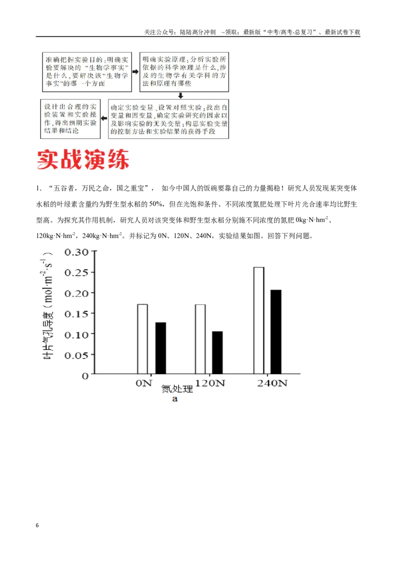 《专题04生物与环境模块（东北三省通用）（原卷版）_06-生物-高考总复习_专项复习_2024年_2024年高考生物考前大题秒杀技巧及专项训练_资料》第6页预览