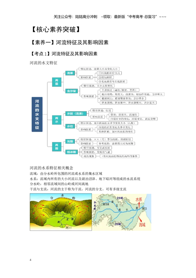 《14.高考地理一轮专题复习——河流与湖泊_07-地理-高考总复习_一轮复习_2026年-地理高考一轮复习_2026年高考地理一轮专题复习专项训练-G351_资料》第4页预览