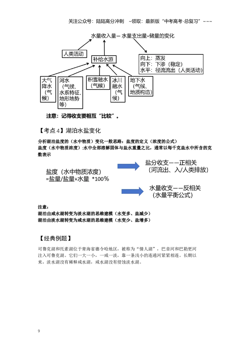 《14.高考地理一轮专题复习——河流与湖泊_07-地理-高考总复习_一轮复习_2026年-地理高考一轮复习_2026年高考地理一轮专题复习专项训练-G351_资料》第9页预览