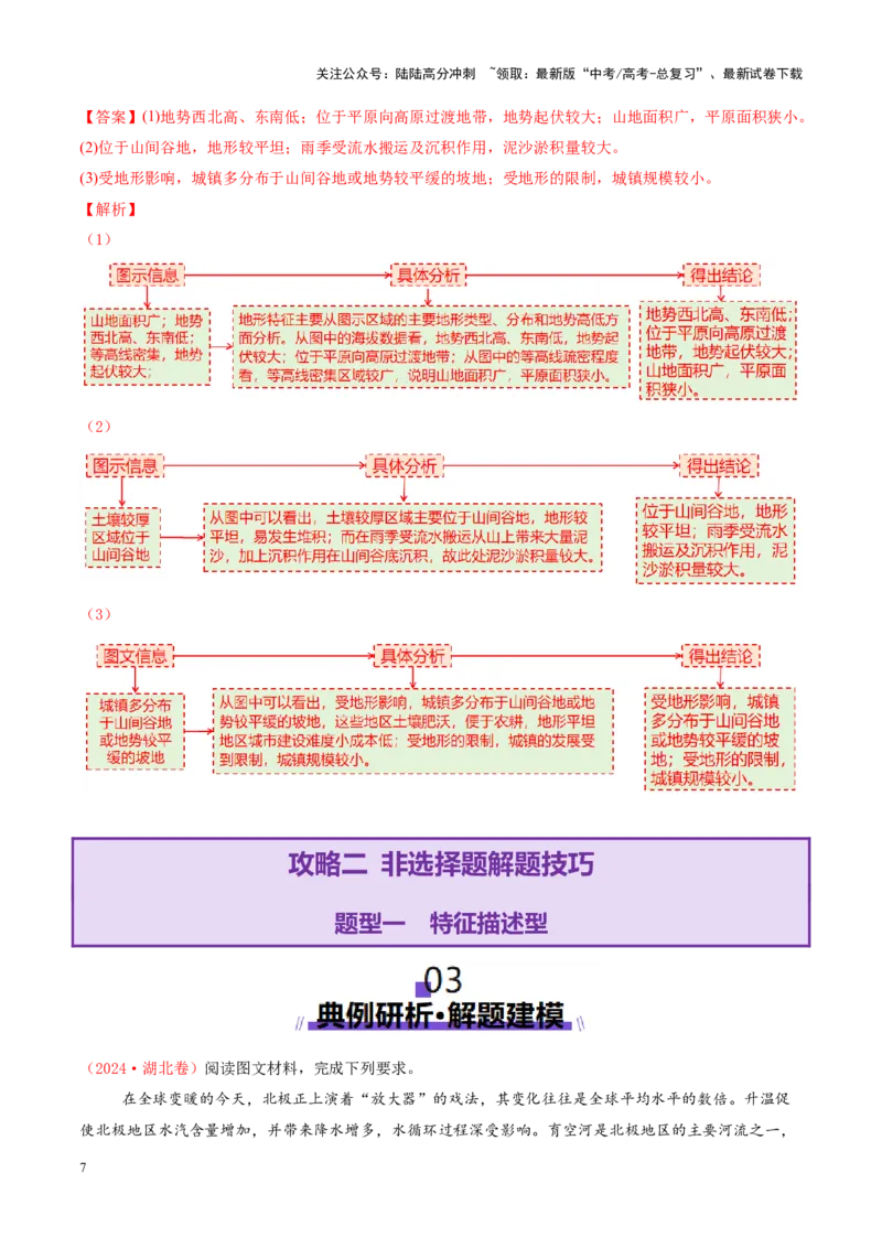 《专题02非选择题攻略（讲义）（教师版）_07-地理-高考总复习_二轮复习_2025年_2025年高考地理二轮复习课件+讲义+练习（新高考通用）_专题02非选择题攻略》第7页预览