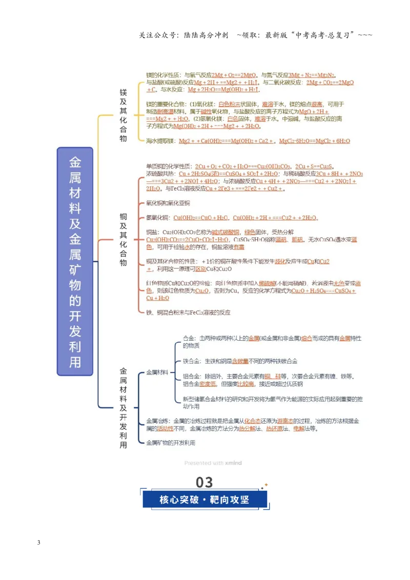 《第04讲金属材料及金属矿物的开发利用（教师版）_05-化学-高考总复习_一轮复习_2026年-化学高考一轮复习_2026年高考化学一轮课件+讲义+练习（福建专用）-G328_第三章金属及其化合物》第3页预览