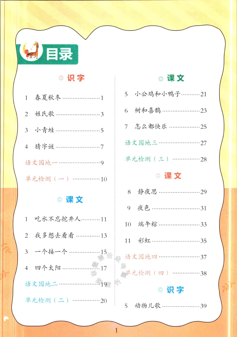 《062.语文红逗号课前预习单一年级下册_小学1-6年级全科全套_1-6年级全科下册_一年级_其他补充资料_语文资料》第2页预览
