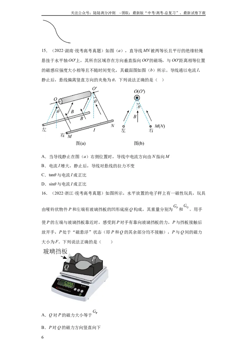 《专题02相互作用(学生版)_04-物理-高考总复习_专项复习_2024年_2019-2023高考物理五年真题分项汇编（全国通用）》第6页预览