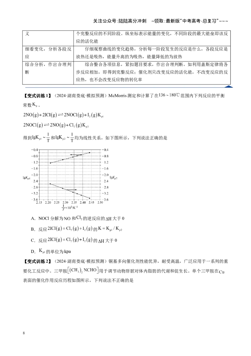 《第01讲化学反应的热效应（复习讲义）（湖南专用）（学生版）_05-化学-高考总复习_一轮复习_2026年-化学高考一轮复习_2026年高考化学一轮课件+讲义+练习（湖南专用）-G331》第8页预览