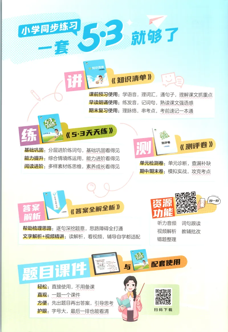 《主书_小初高学习资料合集（每天更新）_2026秋《53天天练》语文+数学+英语_2026秋《53天天练》英语人教PEP版_2026秋《53天天练》英语RJ4上》第2页预览