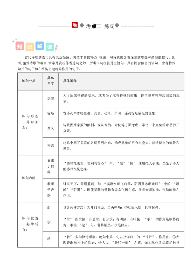 《专题02诗歌语言特点（讲义）（全国通用）（学生版）(1)_二轮复习_2026年-语文二轮复习_12026年高考语文二轮复习古诗文阅读（全国通用）》第7页预览