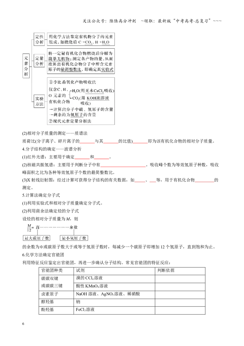 《第01讲有机化合物的结构特点与研究方法（复习讲义）（黑吉辽蒙专用）（学生版）_05-化学-高考总复习_一轮复习_2026年-化学高考一轮复习》第6页预览
