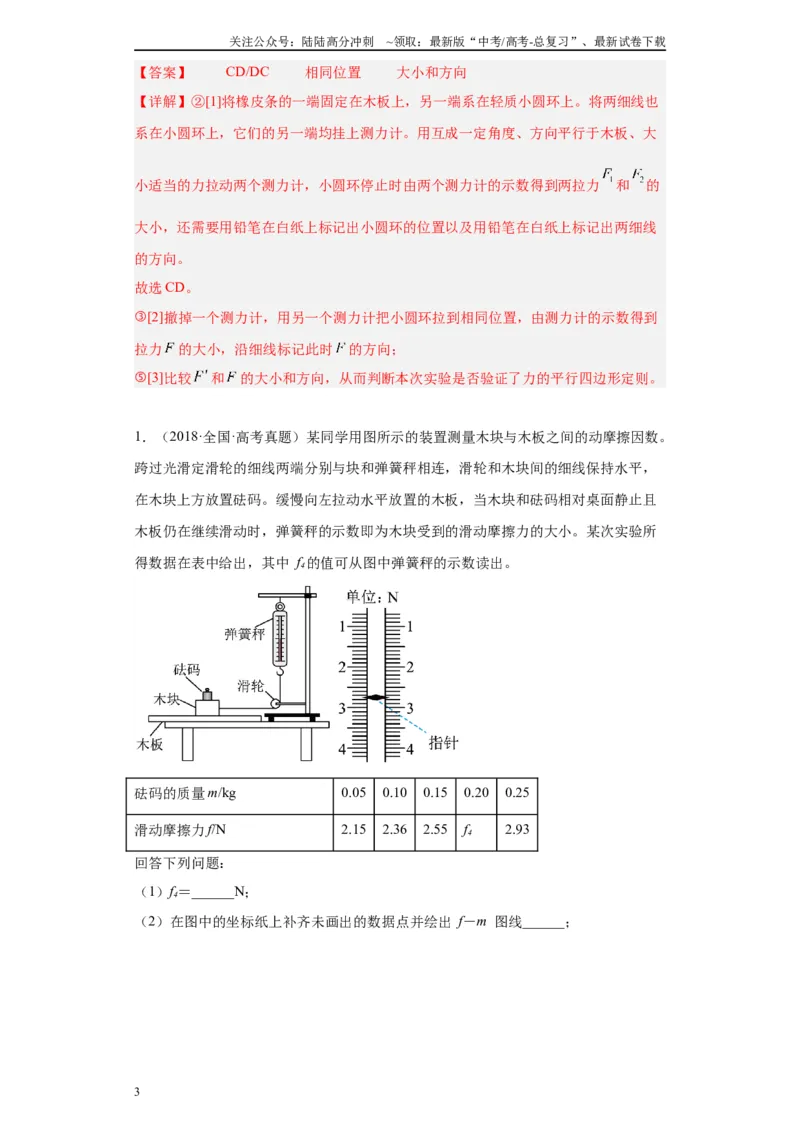 《专题02相互作用相关实验（解析版）_04-物理-高考总复习_专项复习_2024年_2024年高考物理实验重难点满分冲刺集训（全国通用）_资料》第3页预览