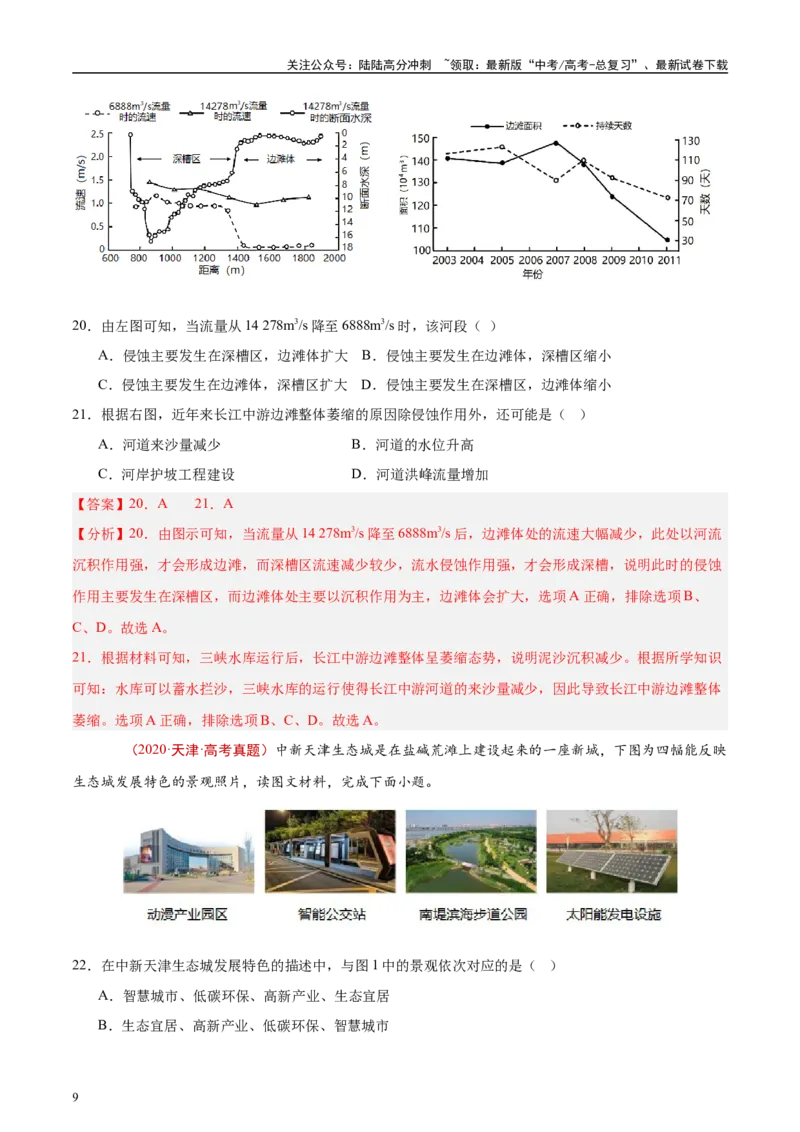 《专题04地球上的水-（解析版）_07-地理-高考总复习_专项复习_2025年_十年（2015-2024）高考地理真题分类汇编（全国通用）》第9页预览