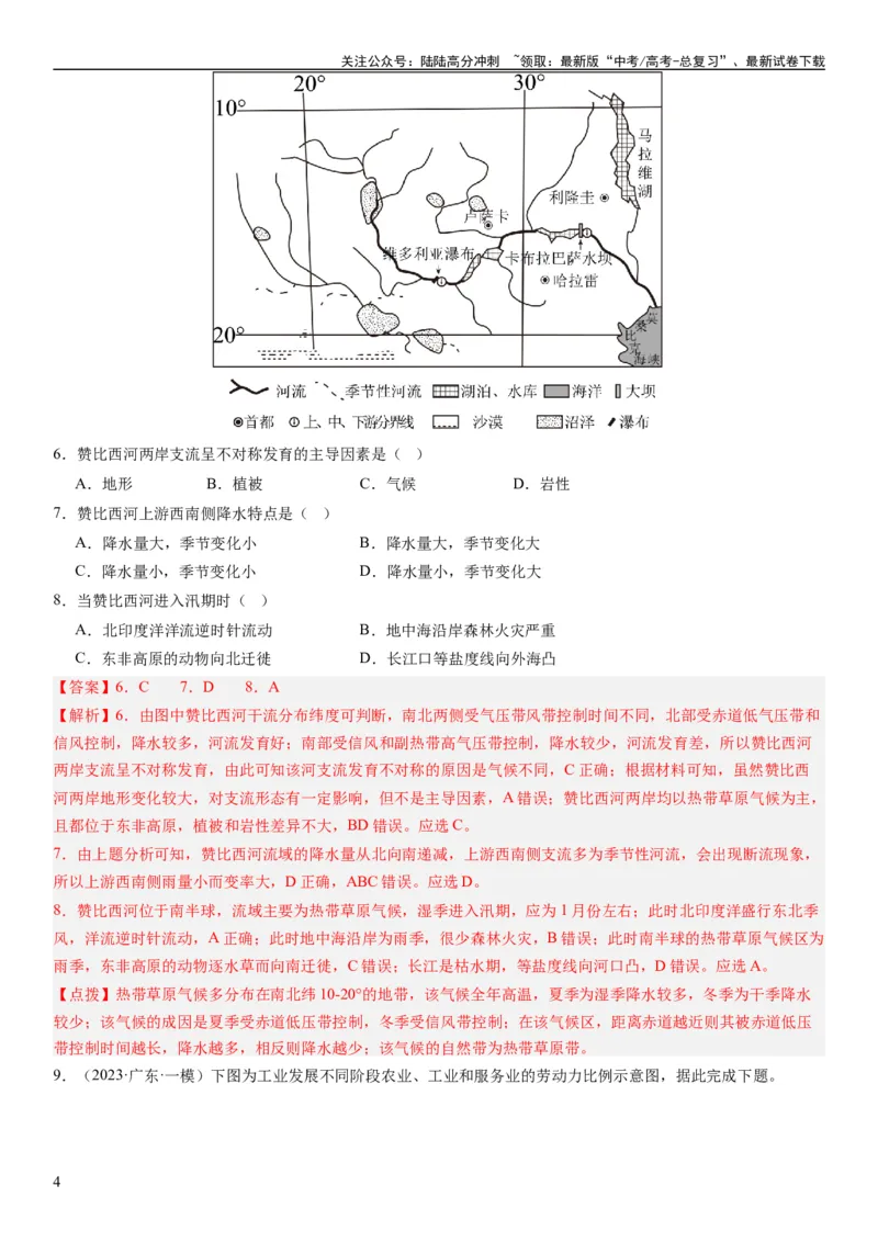 《2024届新高考一轮复习专题13区域与区域发展第三十二讲区域与区域发展（解析版）_07-地理-高考总复习_一轮复习_2024年_2024年高考地理一轮复习考点帮（全国通用）_专题训练》第4页预览