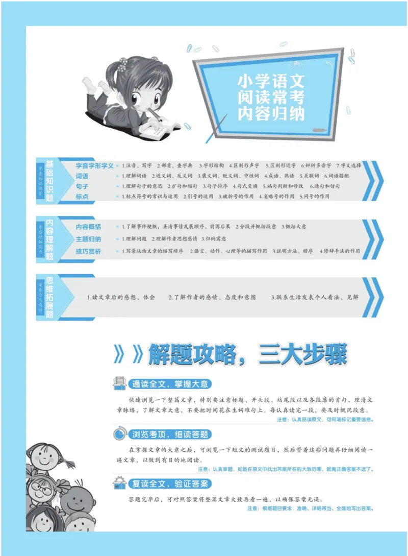 《《小学生语文分级阅读训练》6年级_小学1-6年级全科全套_1-6年级全科下册_六年级_语文_语文六下阅读训练》第2页预览