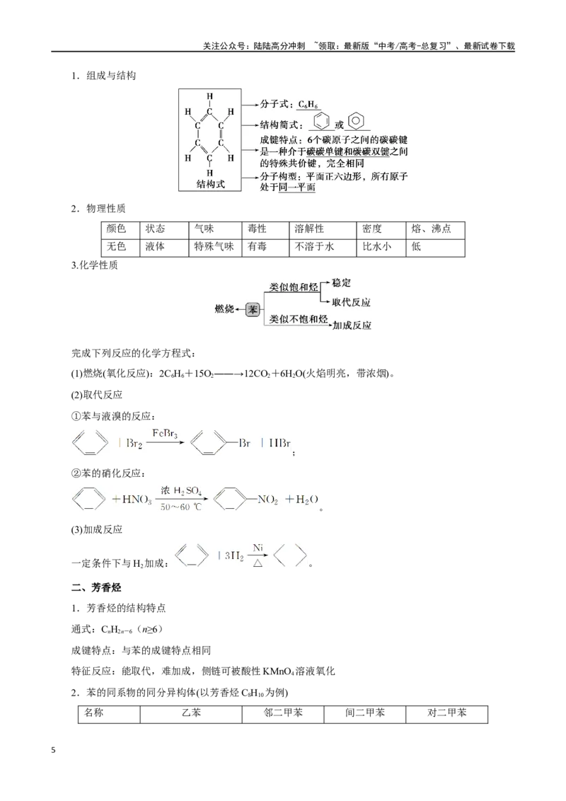 《第32讲烃的性质（讲）-（解析版）_05-化学-高考总复习_一轮复习_2024年_2024年高考化学大一轮复习精讲精练+专题讲座_资料》第5页预览