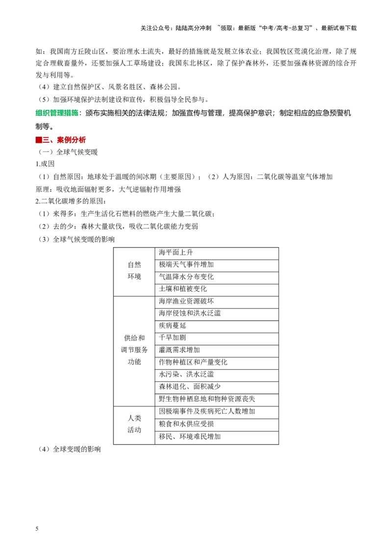 《地理（三）-高考地理考前20天终极冲刺攻略（新高考专用）_07-地理-高考总复习_专项复习_2024年_2024年高考考地理考前冲刺》第5页预览