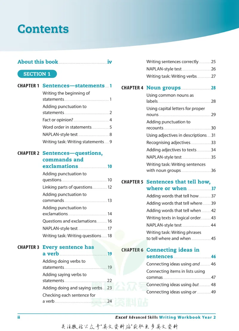 《Writing-Workbook-Year-2_小初高学习资料合集（每天更新）_国外原版英文教辅汇总_澳大利亚写作练习册WritingWorkbook六册》第3页预览