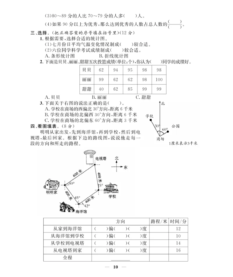 《《期末大冲刺》5年级数学下册（北师大）_小学1-6年级全科全套_1-6年级全科下册_五年级_五年级下数学_数学五下北师版》第10页预览