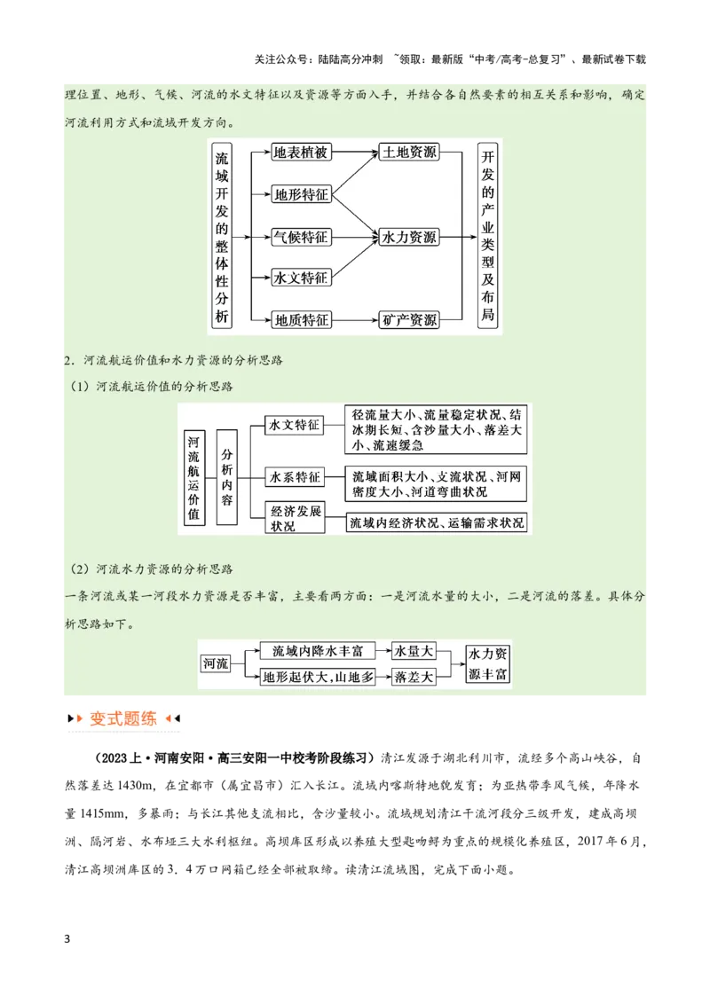 《专题13区域协调发展提分突破（5大易错）-备战2024年高考地理考试易错题（全国通用）（解析版）_07-地理-高考总复习_专项复习_2024年_2024年高考地理考试易错题（新高考专用）》第3页预览