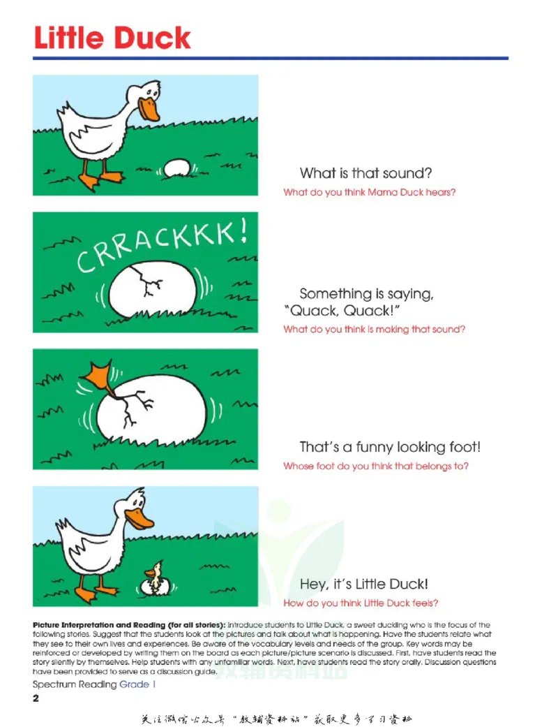 《SpectrumReadingWorkbookG1_小初高学习资料合集（每天更新）_国外原版英文教辅汇总_SpectrumReadingWorkbook》第6页预览