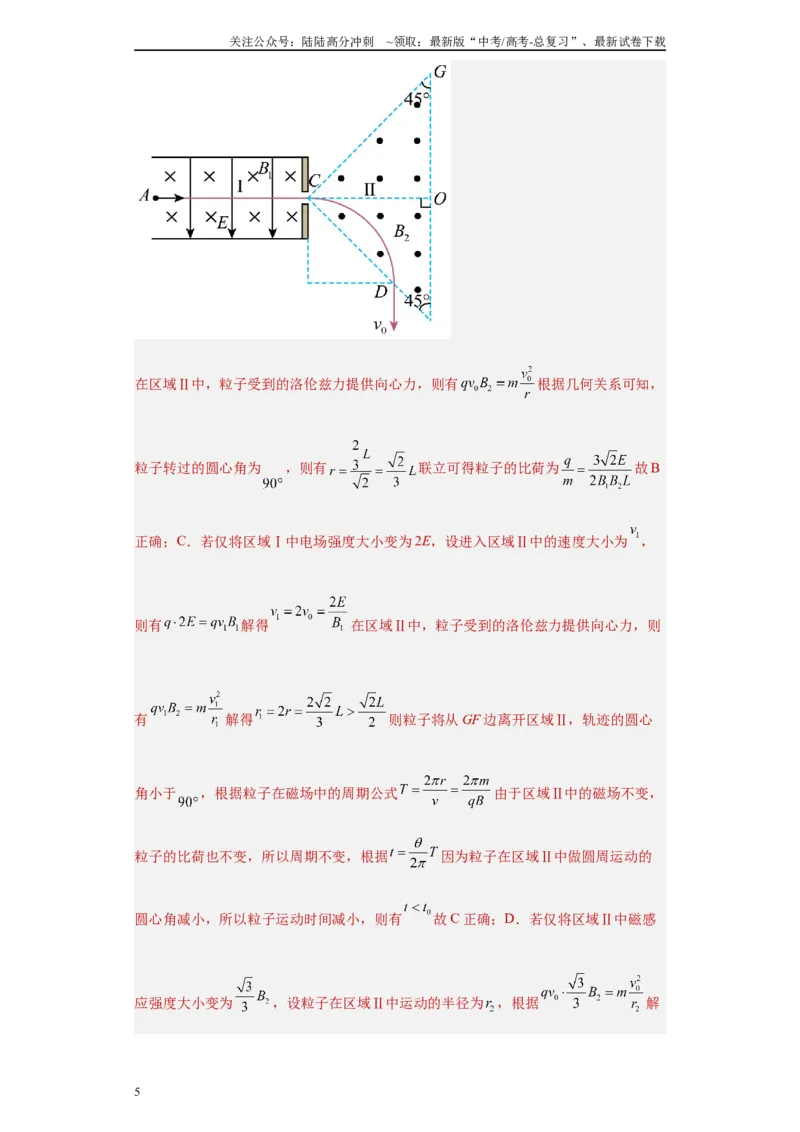 《专题09磁场(解析版)_04-物理-高考总复习_专项复习_2025年_2024年高考一模试题分类汇编物理新高考专用》第5页预览