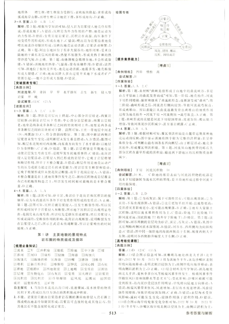 《优化方案-高考总复习-地理(中图版)-参考答案_小初高学习资料合集（每天更新）_2027版《优化方案》高考总复习》第9页预览