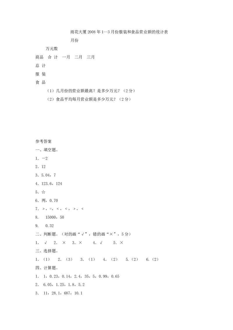 《五（上）苏教版数学期末真题检测卷.4_小学1-6年级全科全套_1-6年级全科上册_五年级_五年级上数学_A五年级数学（苏教版）_苏教数学五上期末试卷》第4页预览