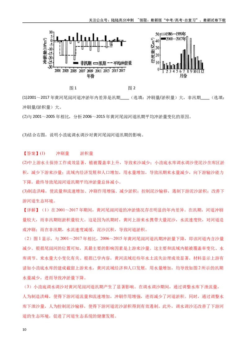 《专题22区际联系与区域协调发展（高频非选择题50题）-（新高考通用）（教师版）_07-地理-高考总复习_一轮复习_2025年_2025年高考地理一轮题型必刷题（新高考通用）》第10页预览