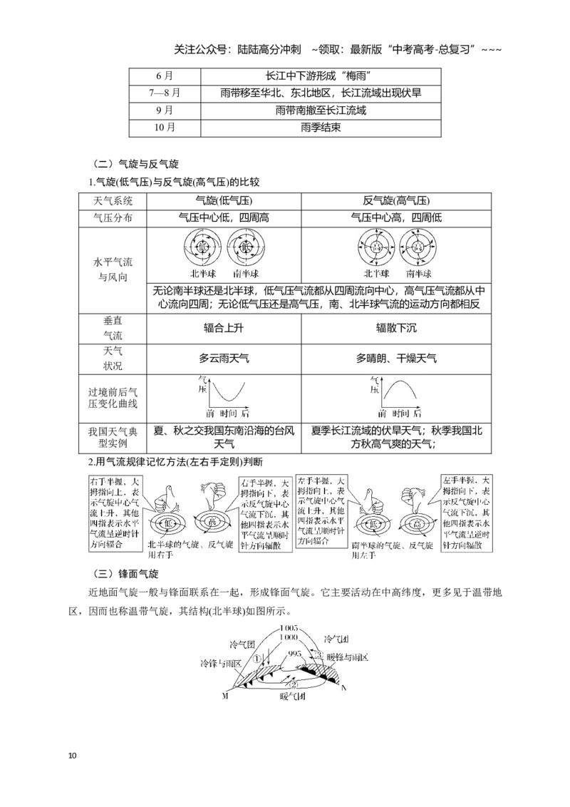 《地理一轮复习知识清单_07-地理-高考总复习_一轮复习_2026年-地理高考一轮复习_102026届高考地理一轮复习导学案》第10页预览